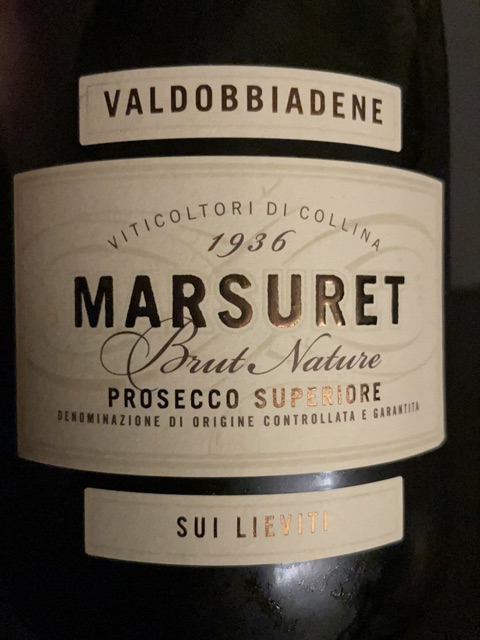 Valdobbiadene Prosecco Superiore DOCG Sui Lieviti