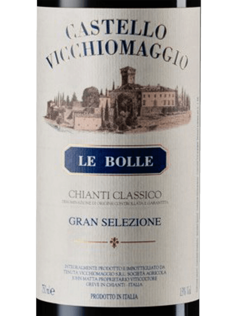 Le Bolle Gran Selezione Chianti Classico