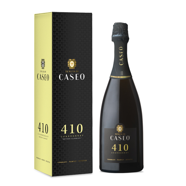 Caseo 410 Chardonnay Metodo Classico in astuccio singolo