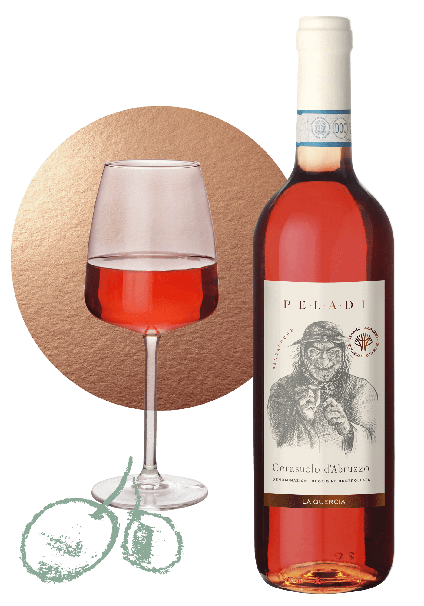 “Cerasuolo D’Abruzzo” DOC Peladi