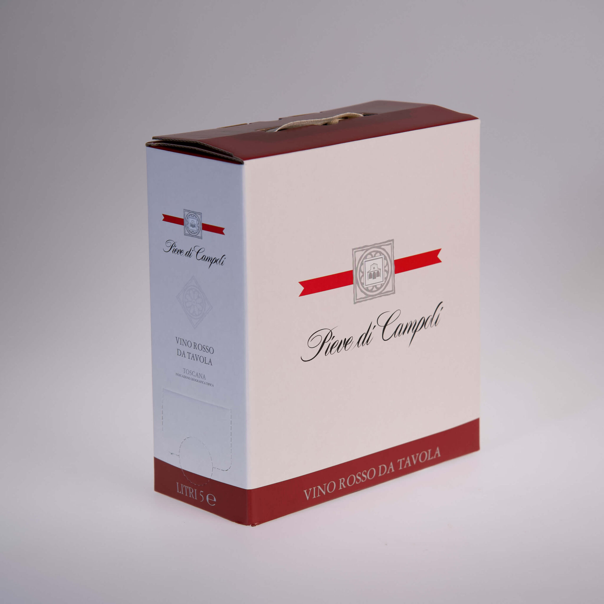 Vino rosso da tavola – Bag in box 5lt.