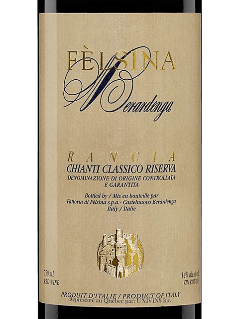 Rancia Chianti Classico Riserva