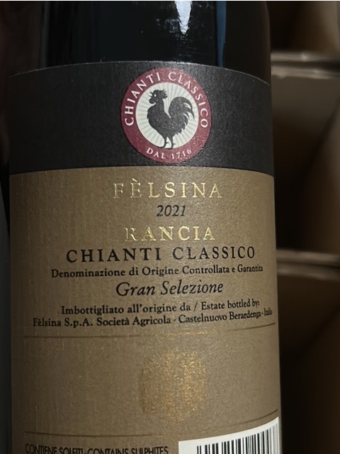 Rancia Gran Selezione Chianti Classico